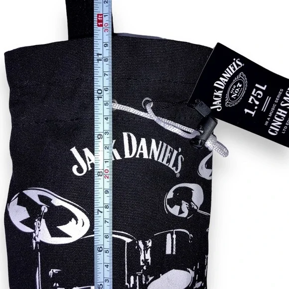 Jack Daniels Cinch Sack Drums LTD Edition #1 Sling 1.76L bottle Canvas Whiskey - Picture 8 of 12